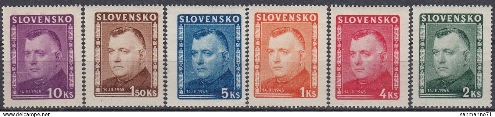 SLOVAKIA 156-161,unused,falc Hinged,without Gum - Unused Stamps