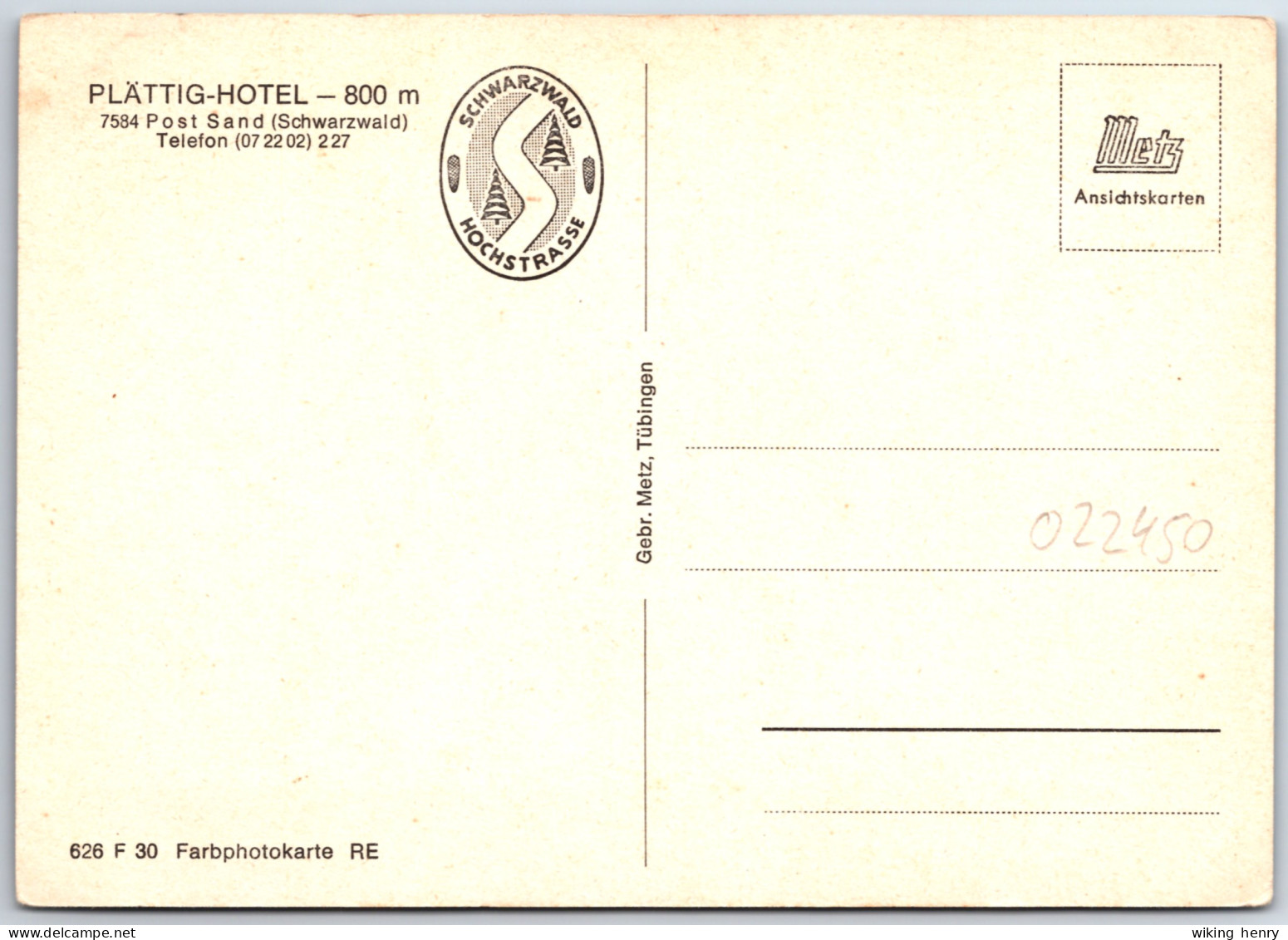 Bühlertal Oberer Plättig - Plättig Hotel 1   Seit 2009 Geschlossen - Sand Im Schwarzwald - Buehlertal