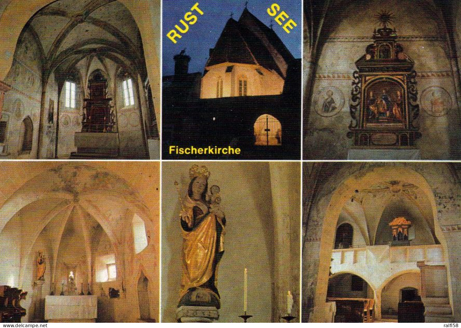 1 AK Österreich / Burgenland * Die Fischerkirche In Rust Eine Ehemalige Wehrkirche - Erbaut Ab Dem 12. Jahrhundert * - Neusiedlerseeorte