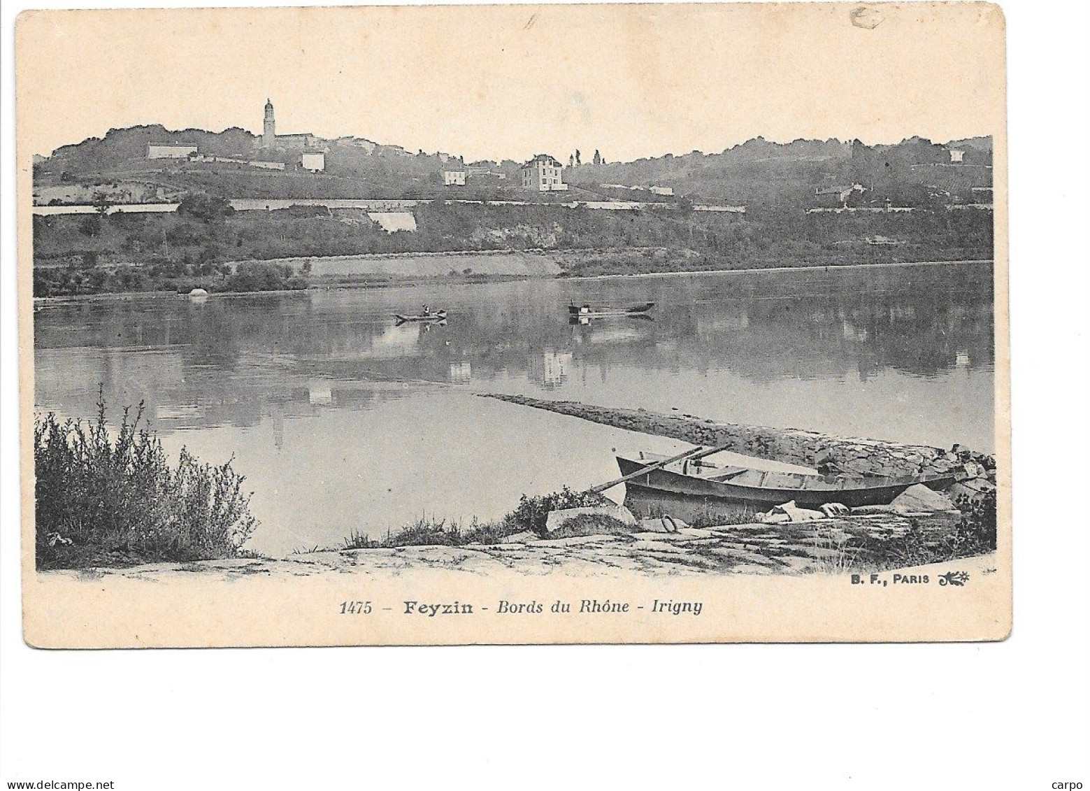 FEYZIN. - Bords Du Rhone - Irigny. - Feyzin