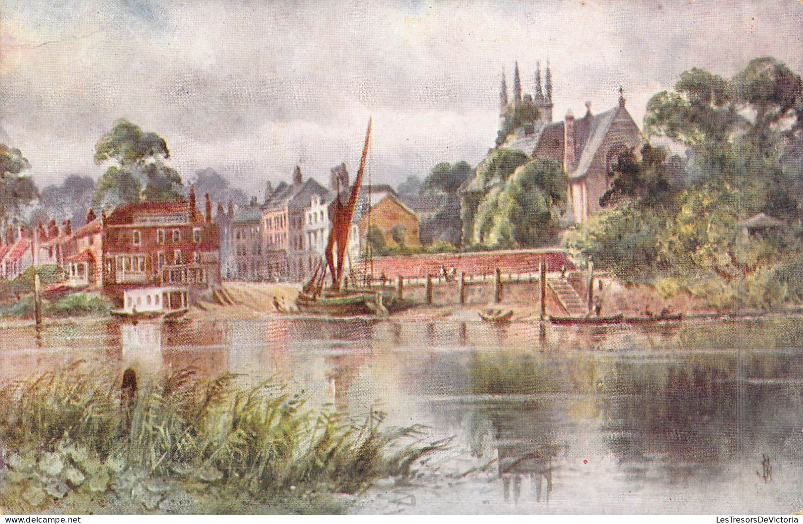 ANGLETERRE - Isleworth - River Thames - Carte Postale Ancienne - Autres & Non Classés