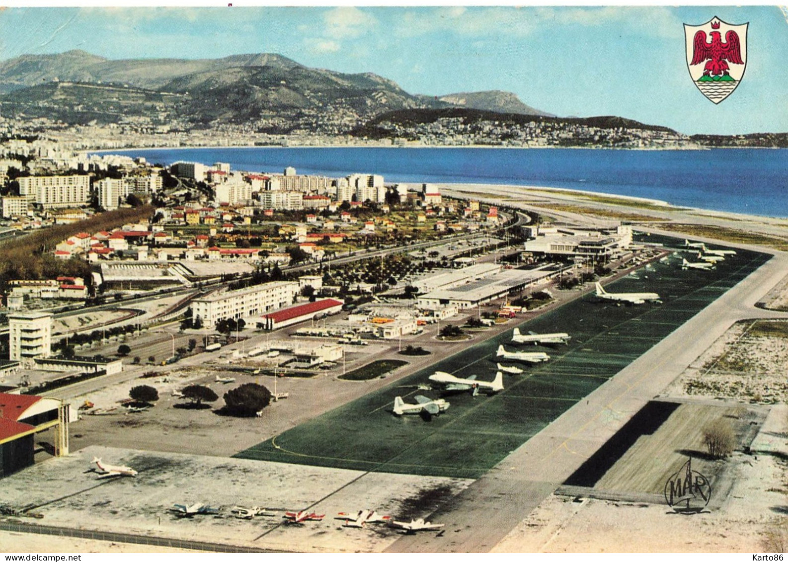 Nice * Aviation * Aéroport Et La Baie Des Anges - Luftfahrt - Flughafen