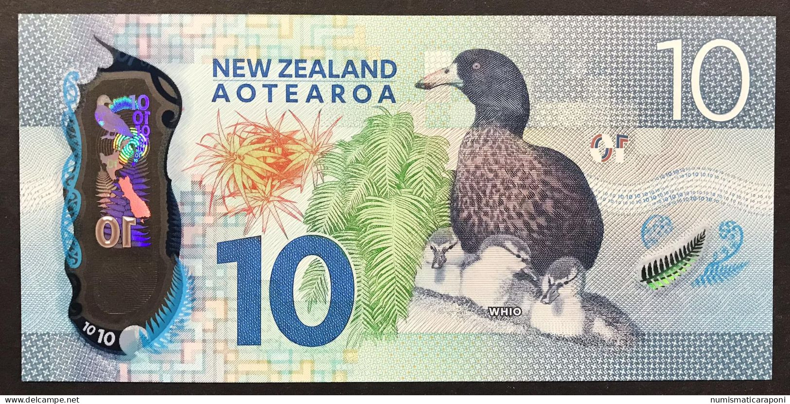 Nuova Zelanda NEW ZEALAND 10 Dollars  2015 Polimer Fds Unc  LOTTO 4482 - New Zealand