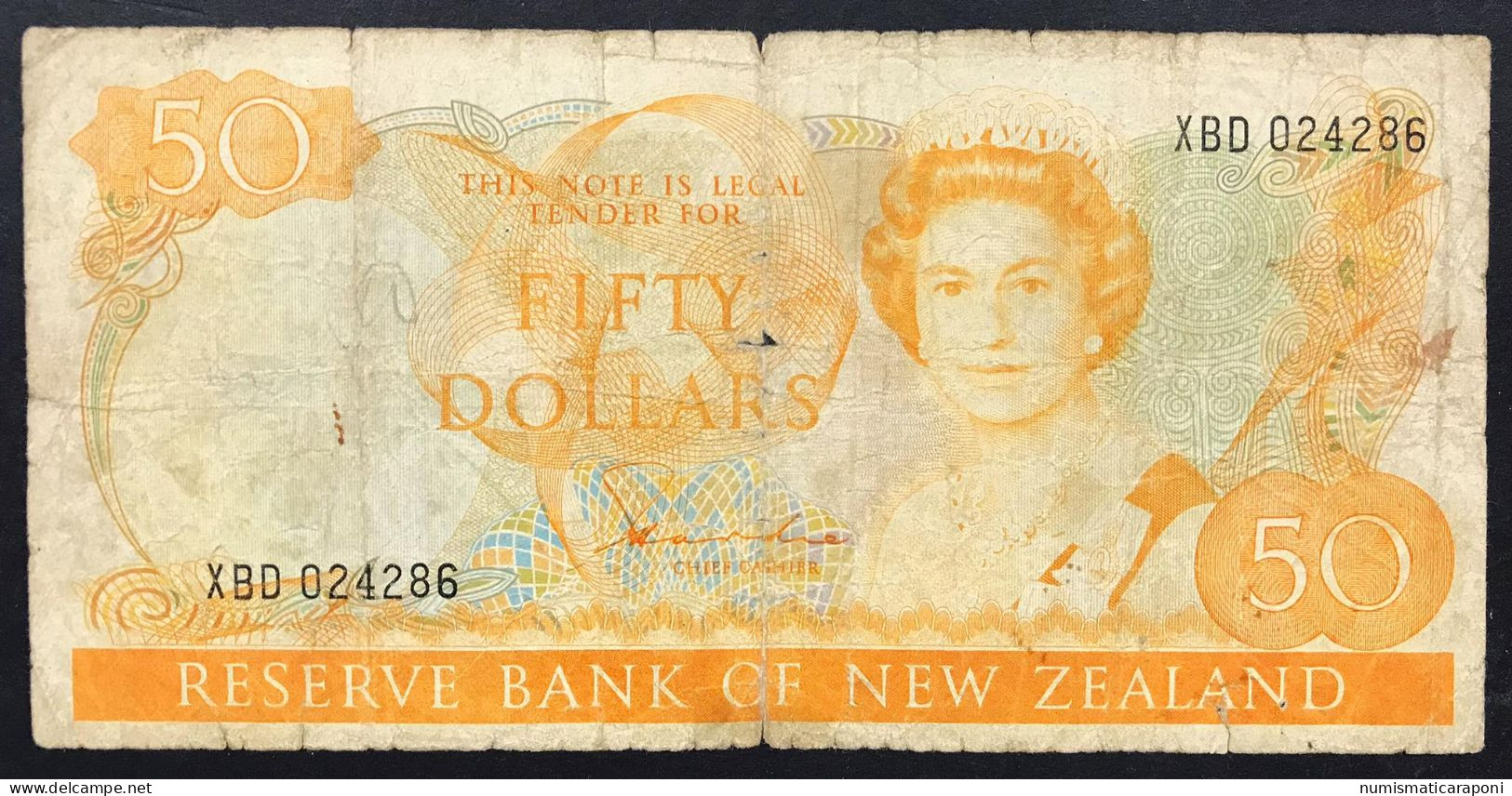 Nuova Zelanda NEW ZEALAND 50 Dollars Km#174a 1983-1985  LOTTO 4485 - Nueva Zelandía