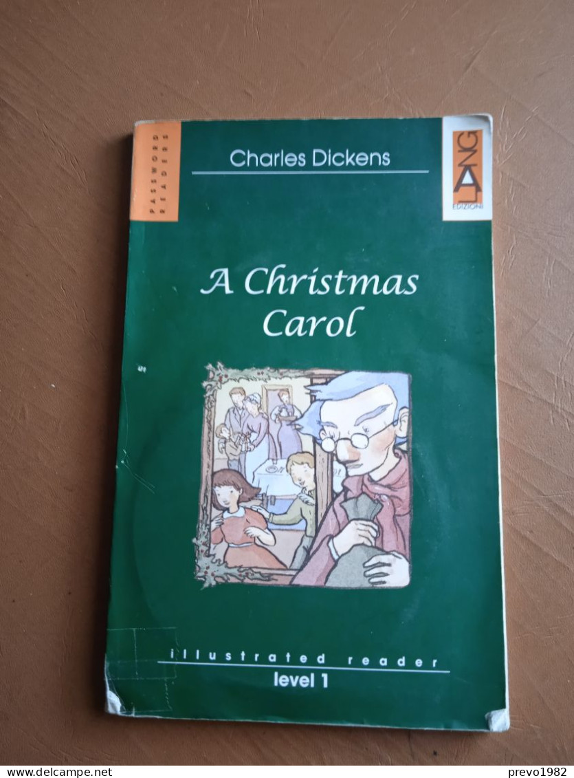A Christmas Carol - C. Dickens - Ed. Lang, Password Readers, Illustrated Reader Level 1 (+CD) - Lingua Inglese/ Grammatica