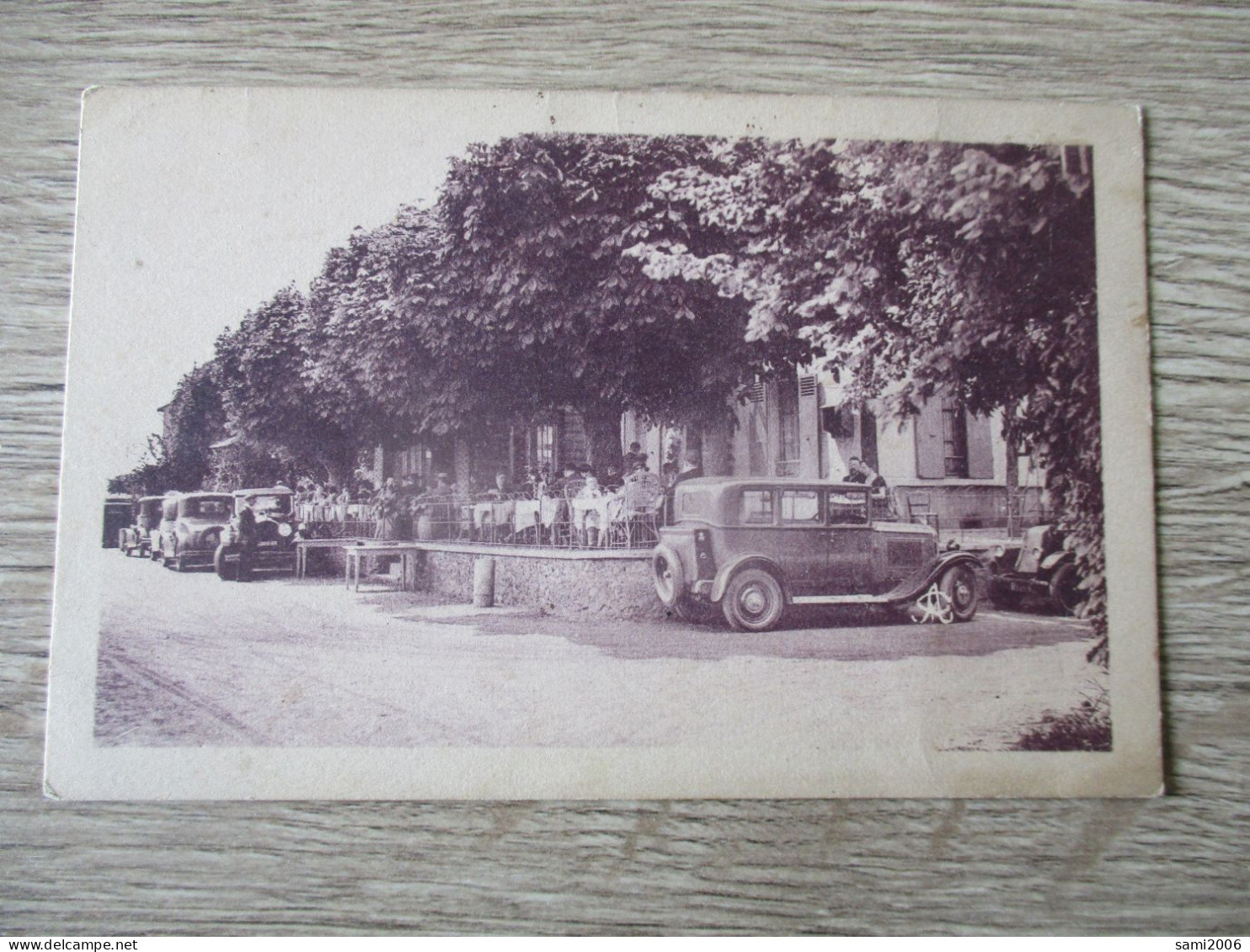 78 CARRIERES SOUS POISSY RESTAURANT PAUL VOITURES ANCIENNES - Carrieres Sous Poissy