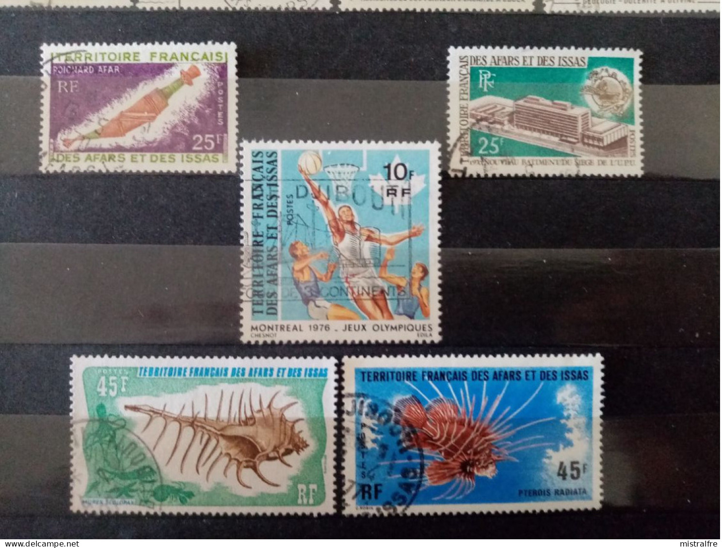 AFARS Et ISSAS. 1967- 1975. N° 329 à 435 . Lot De 12 Oblitérés Et 1 NEUF++ . Côte YT Colonies 2022 : 38,25 € - Gebraucht