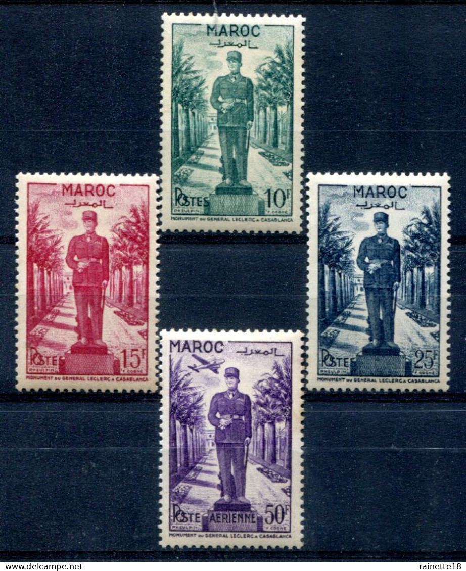 Maroc      299/301 ** + PA 81 ** - Unused Stamps