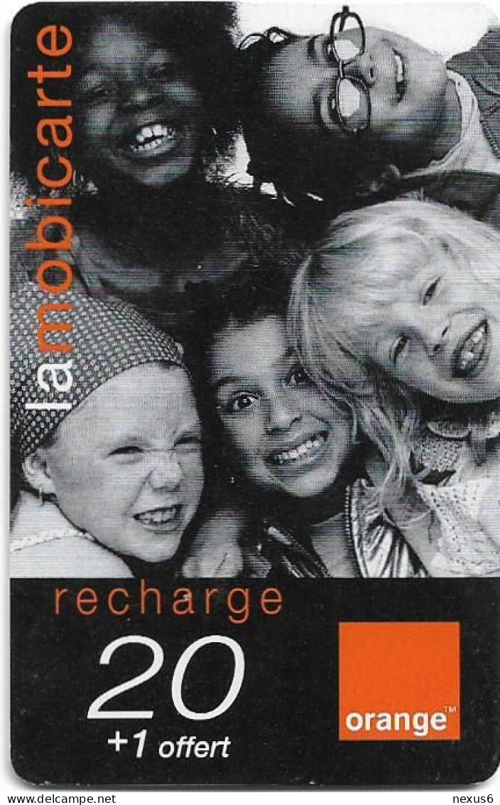 Reunion - Orange - Faces, Exp.12.2005, GSM Refill 20+1€, Used - Réunion