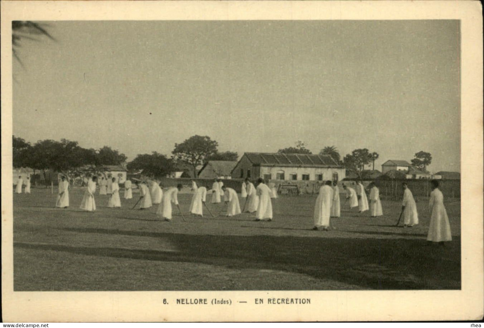 MISSIONS - INDE - NELLORE - Hockey Sur Gazon - Œuvre De Saint-Apôtre Pour Le Clergé Indigène - Missions