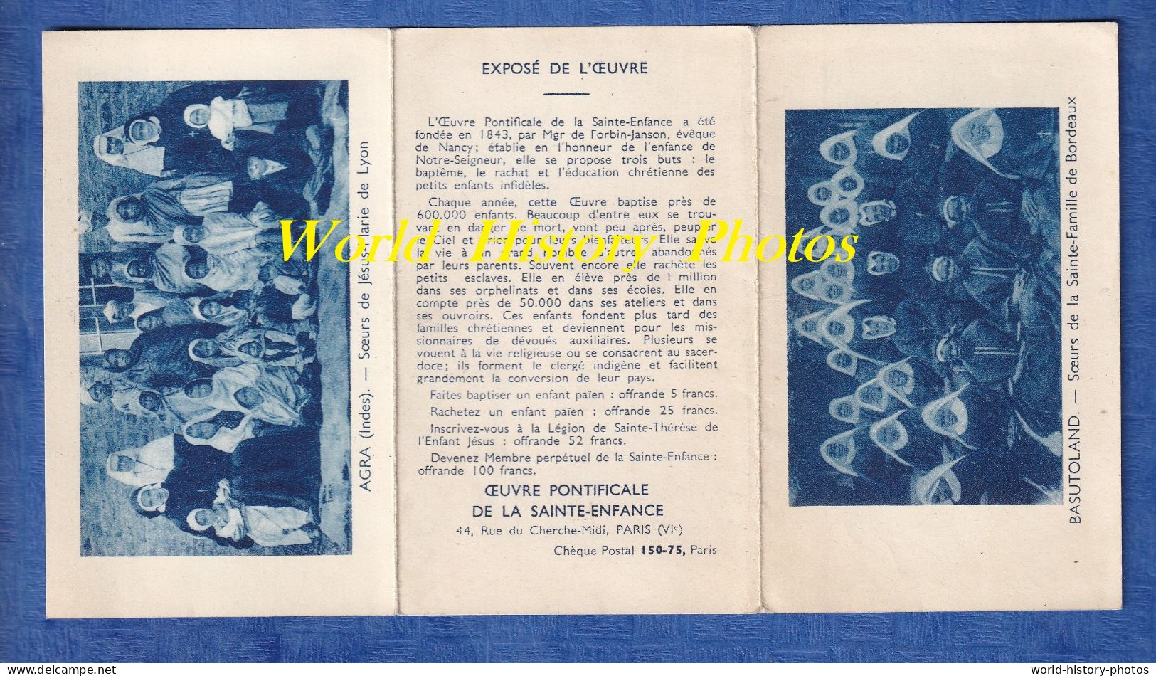 Calendrier De 1935 - BASUTOLAND , Soeurs De La Ste Famille De Bordeaux - AGRA , Jésus Marie De Lyon - Oeuvre Pontificale - Petit Format : 1921-40