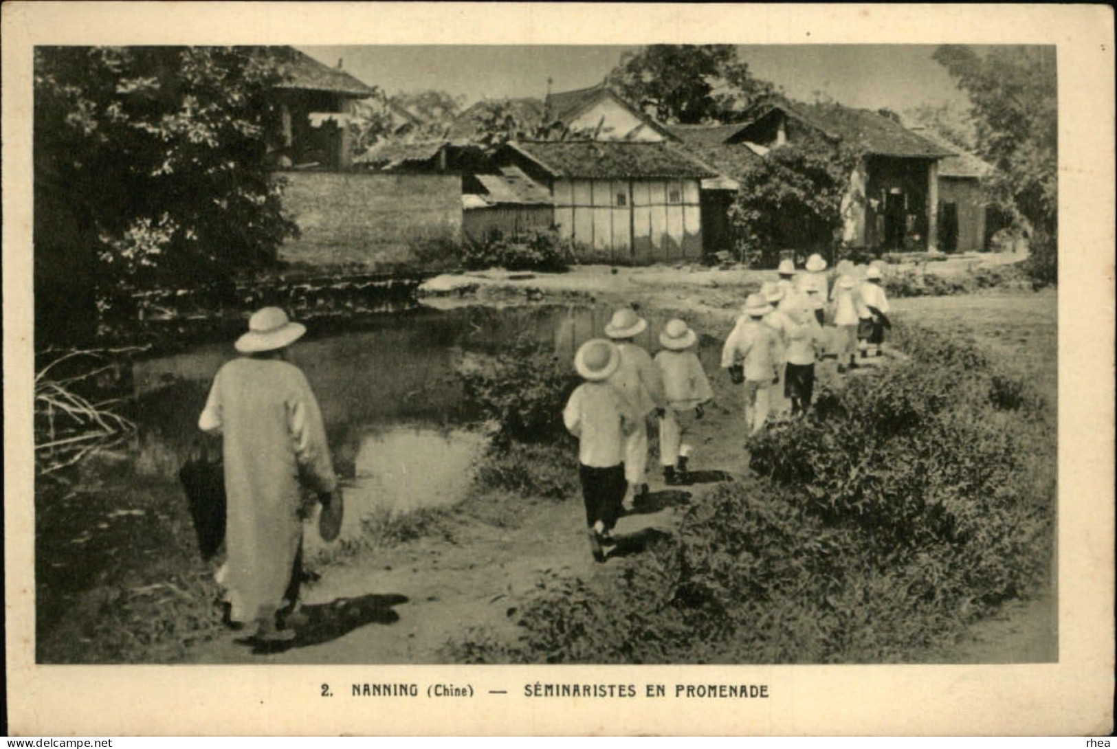 MISSIONS - CHINE - NANNING - Nankin - Séminaristes - Œuvre De Saint-Apôtre Pour Le Clergé Indigène - Missions