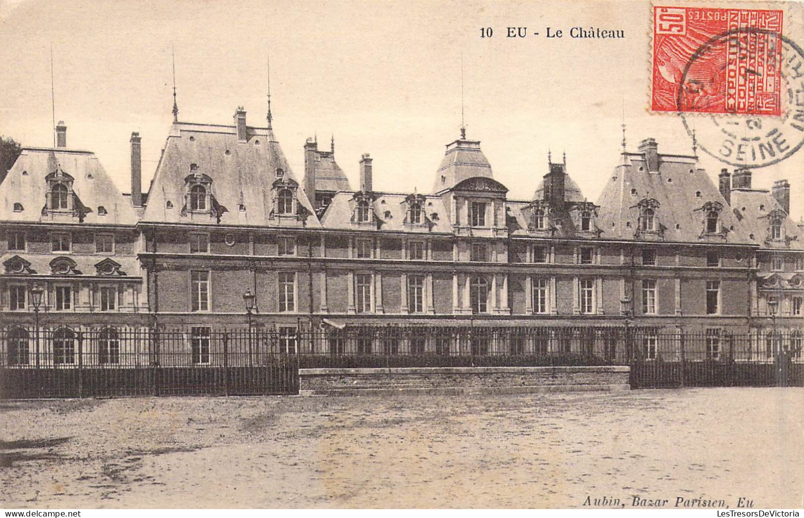 FRANCE - 76 - Eu - Le Château - Carte Postale Ancienne - Eu