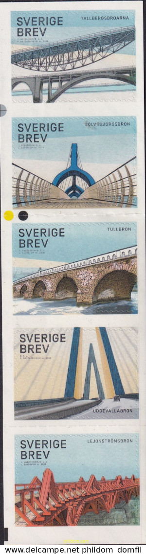 699257 MNH SUECIA 2016 PUENTES - Oblitérés