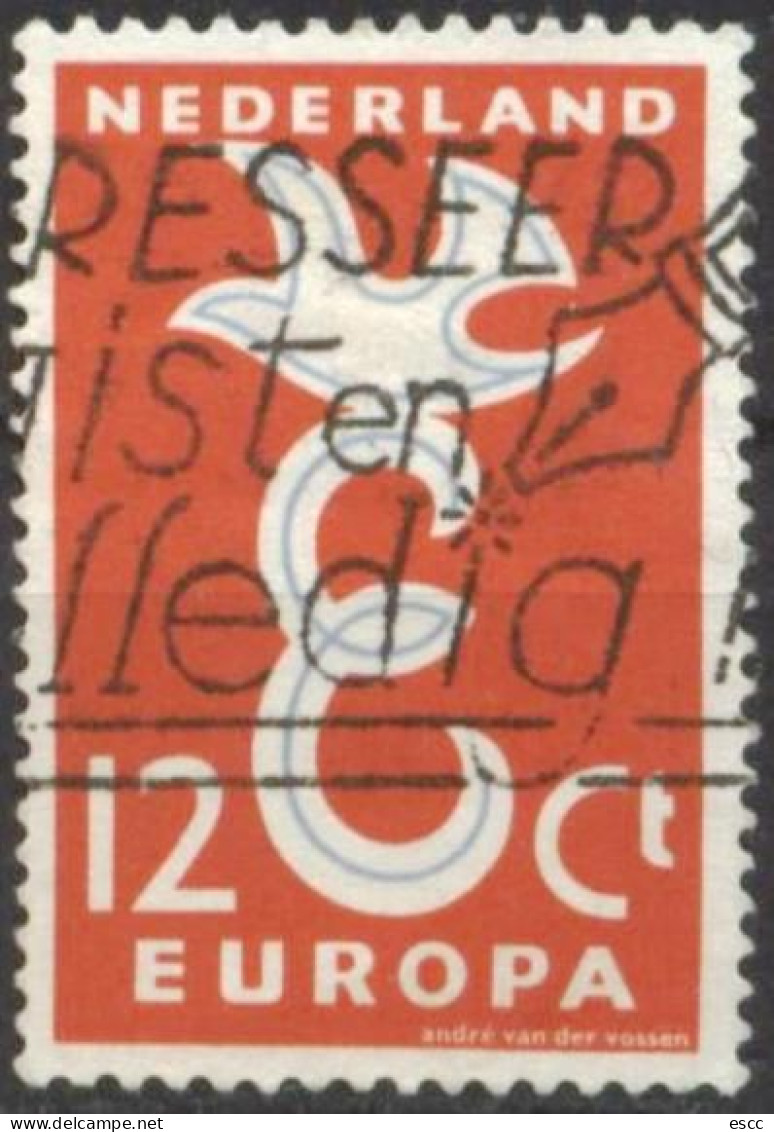 Used Stamp Europa CEPT 1958  From Netherlands - 1958