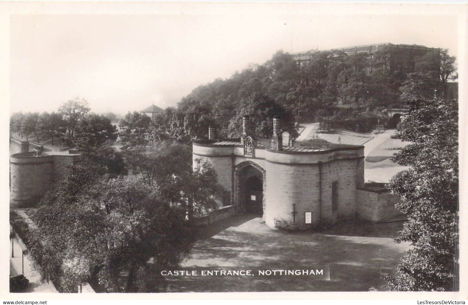 ANGLETERRE - Nottingham - Castle Entrance - Carte Postale Ancienne - Andere & Zonder Classificatie