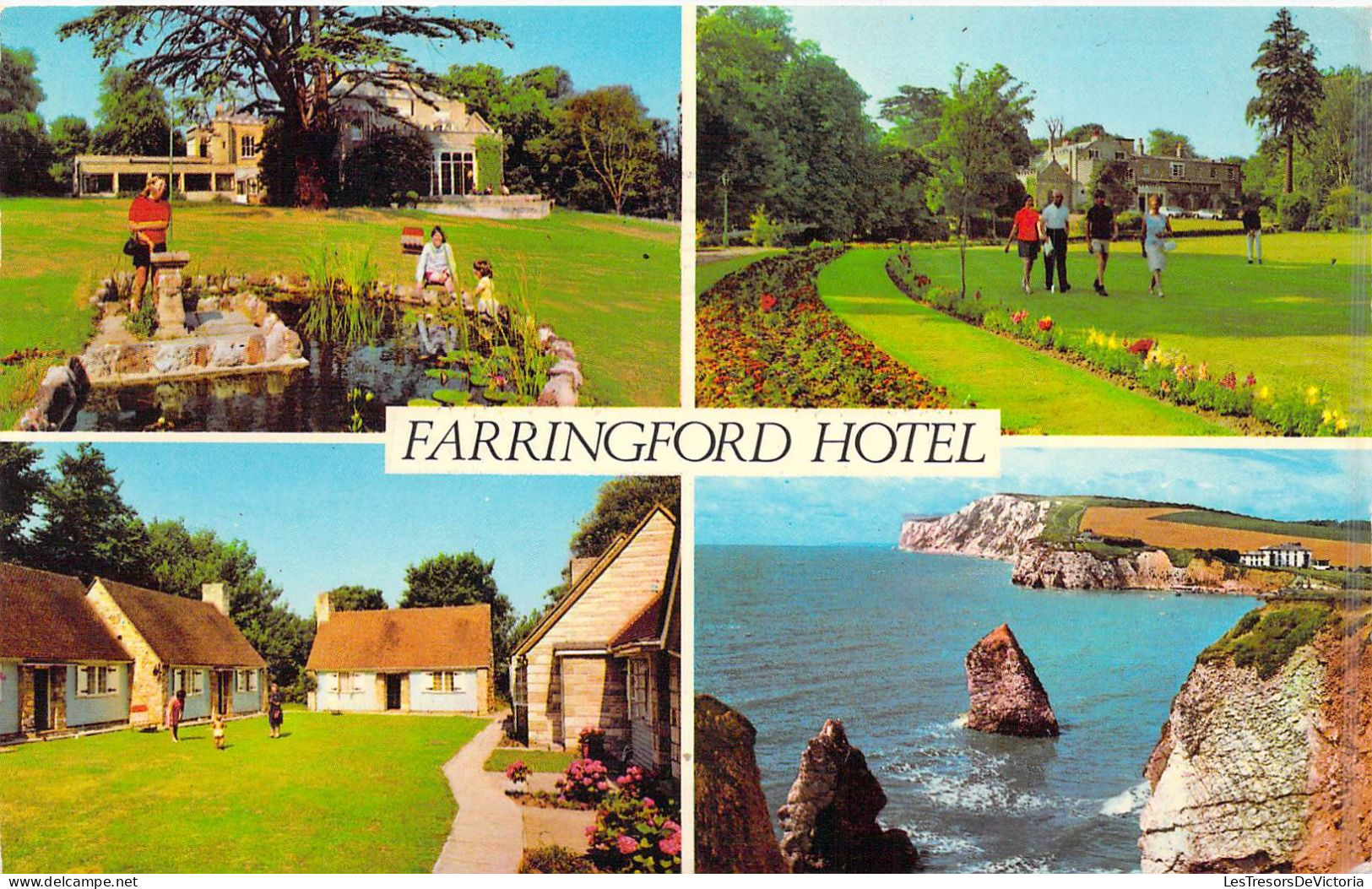 ANGLETERRE - Farringford Hotel - Carte Postale Ancienne - Andere & Zonder Classificatie