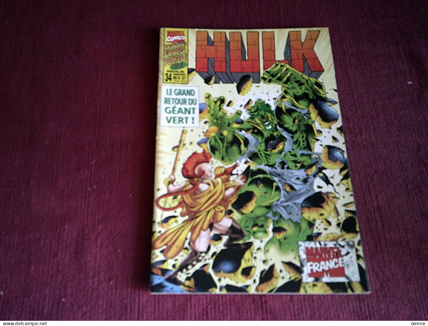 HULK  N° 34  LE GRAND RETOUR GEANT VERT - Hulk