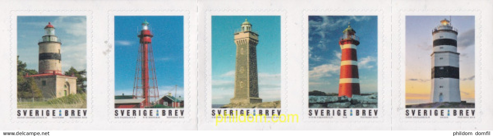 699153 MNH SUECIA 2018 FAROS - Usados