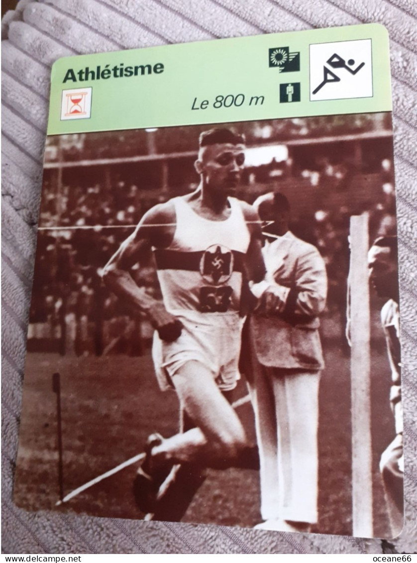 Fiche Rencontre Athlétisme Sydney Wooderson Le 800 M Milan 1939 - Haltérophilie
