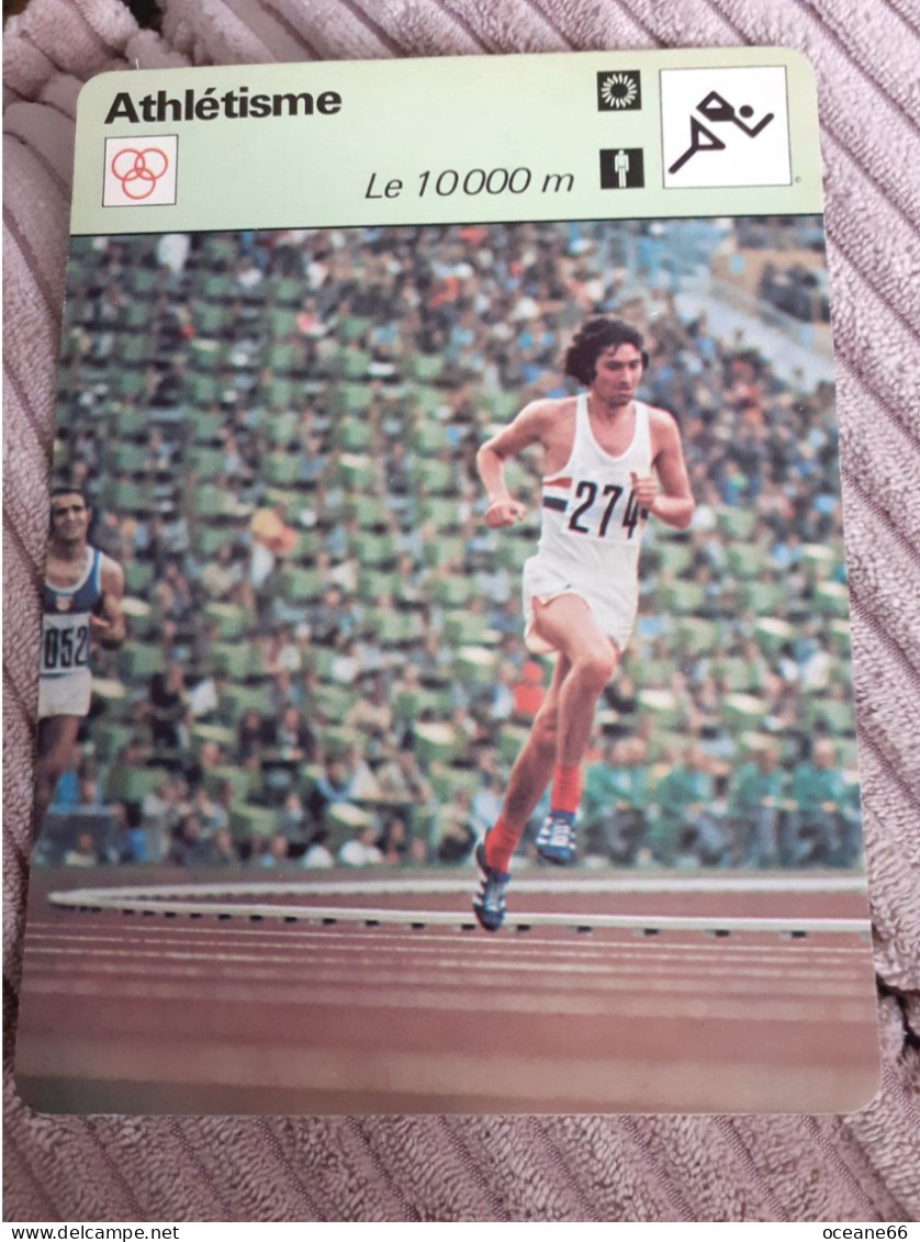 Fiche Rencontre Athlétisme Dave Bedford 10000 M JO Munich 1972 - Weightlifting