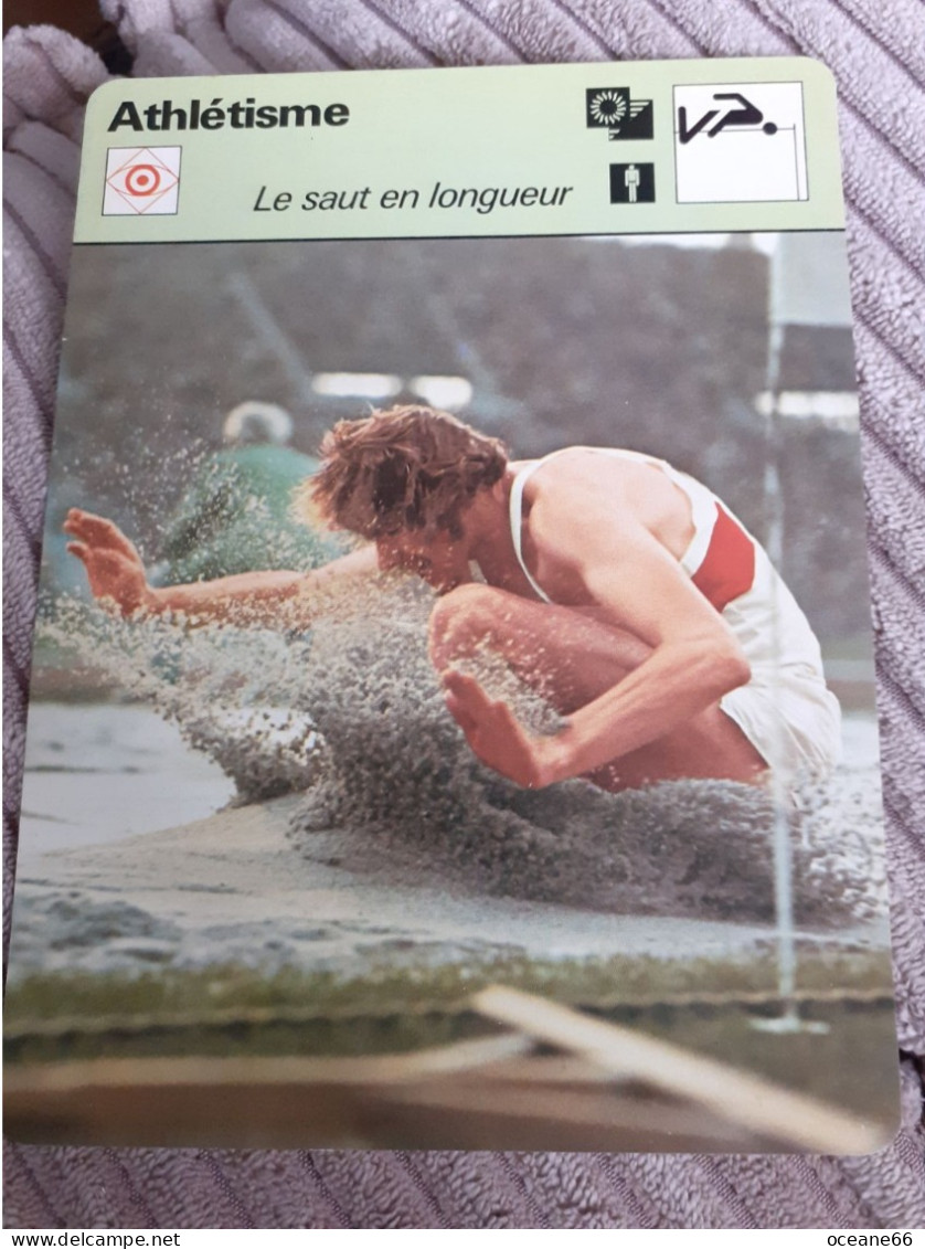 Fiche Rencontre Athlétisme H. Baumgartner Saut En Longueur JO Munich 1972 - Haltérophilie