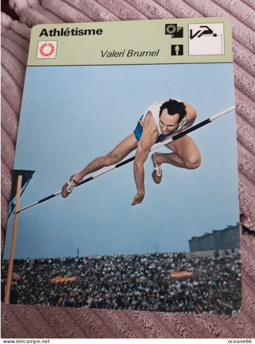 Fiche Rencontre Athlétisme Valeri Brumel Saut En Hauteur - Halterofilia