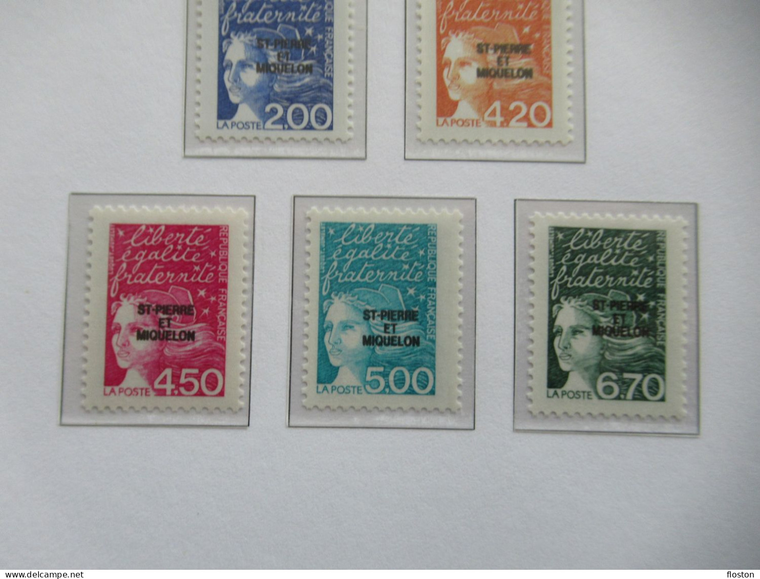 n°609 à 705 - Année 1995 à 1999 - LUXE** + Poste Aérienne n°64-85 (1987 à 2005) + Taxe 1986 sur feuille DAVO