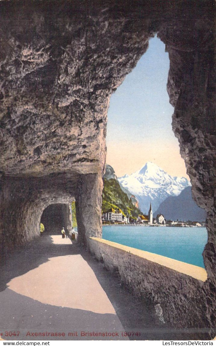 SUISSE - Axenstrasse Mit Bristenstock - Carte Postale Ancienne - Other & Unclassified