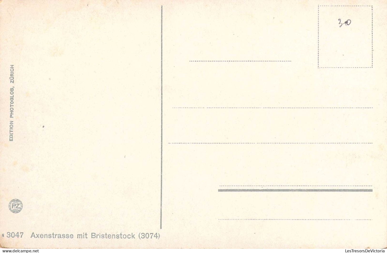 SUISSE - Axenstrasse Mit Bristenstock - Carte Postale Ancienne - Other & Unclassified