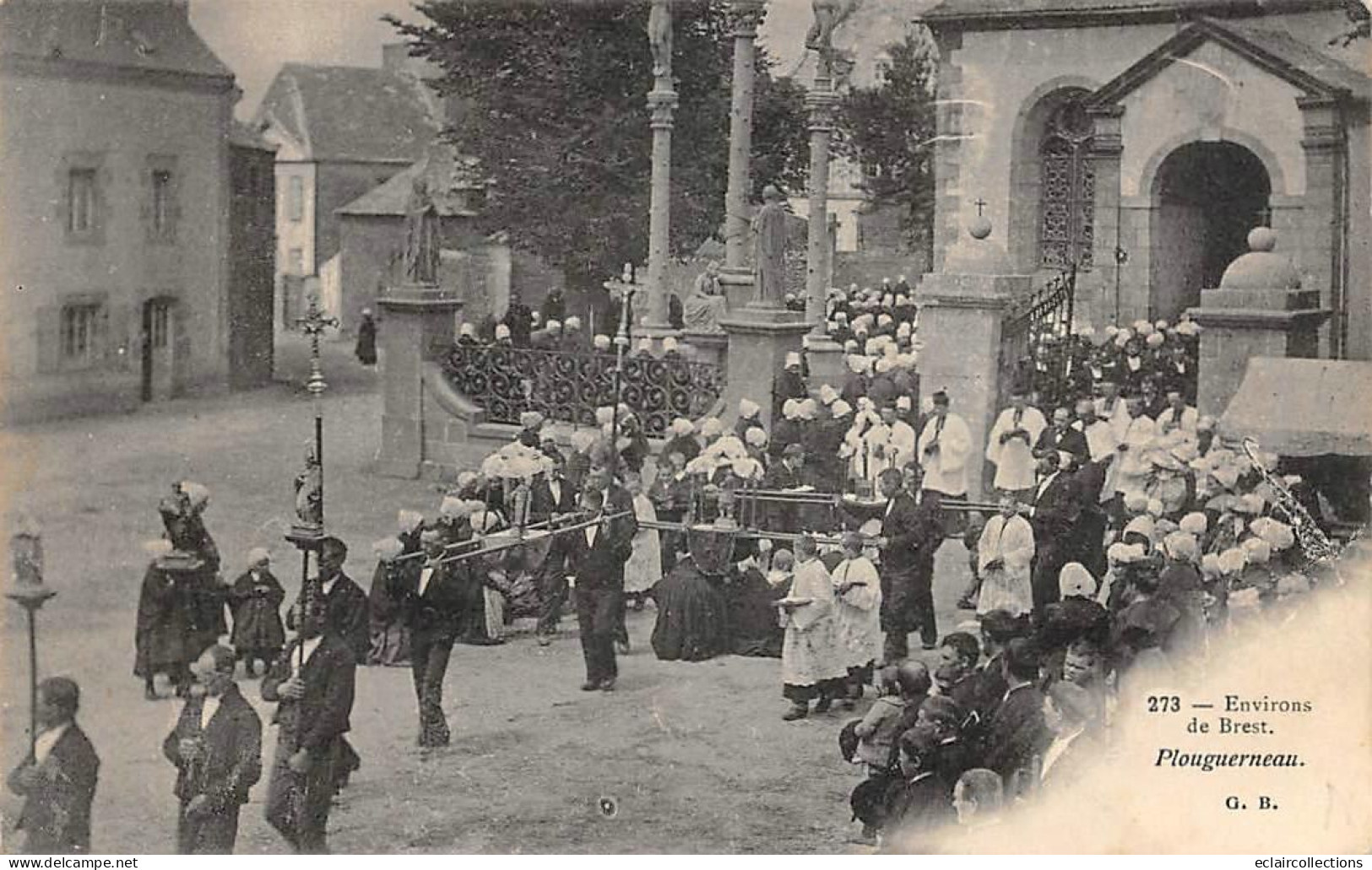 Ploguerneau              29        Procession Des Saints    N° 273     (voir Scan) - Otros & Sin Clasificación