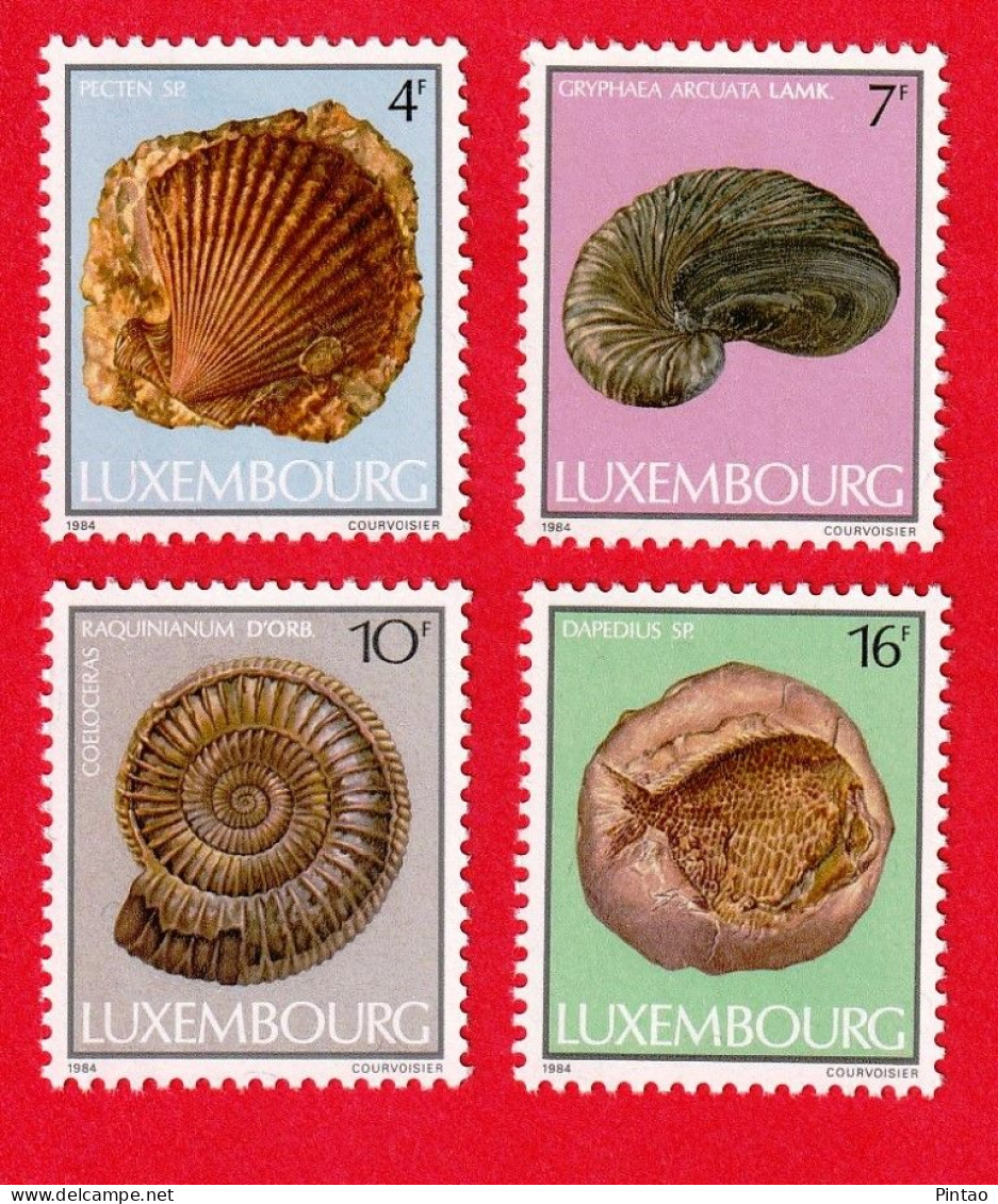 MN200- LUXEMBURGO 1984- MNH (FÓSSEIS) - Fossili