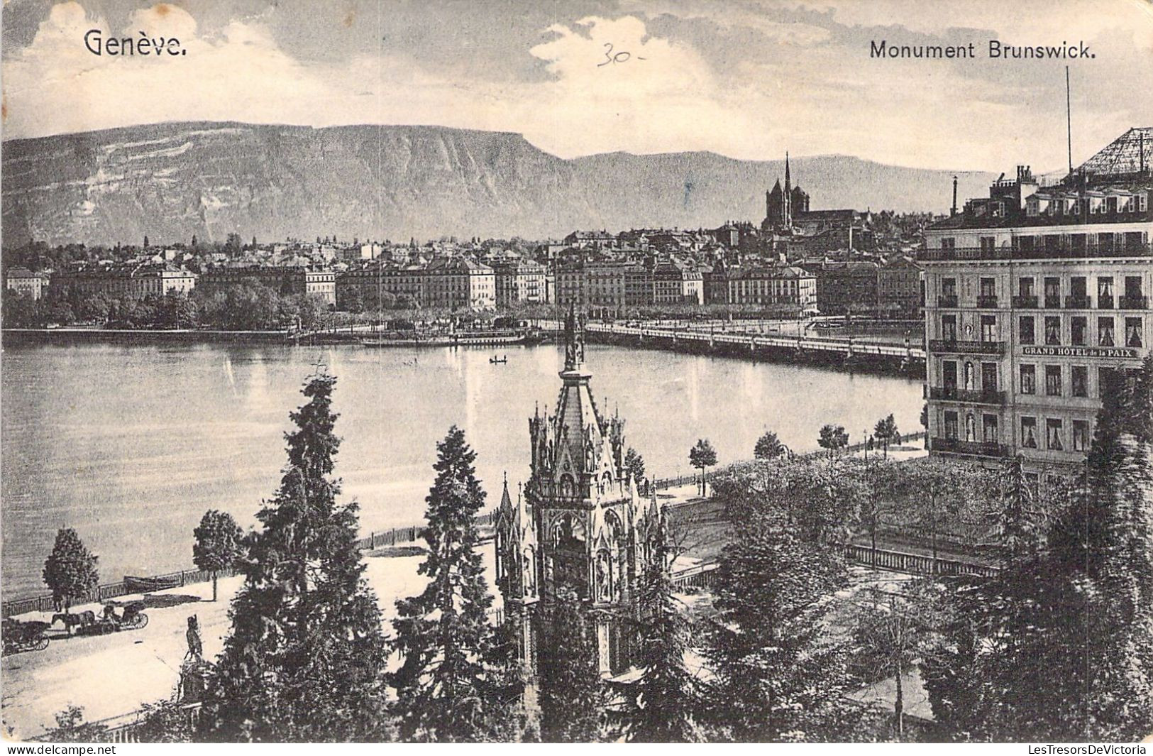 SUISSE - Genève - Monument Brunswick - Carte Postale Animée - Genève