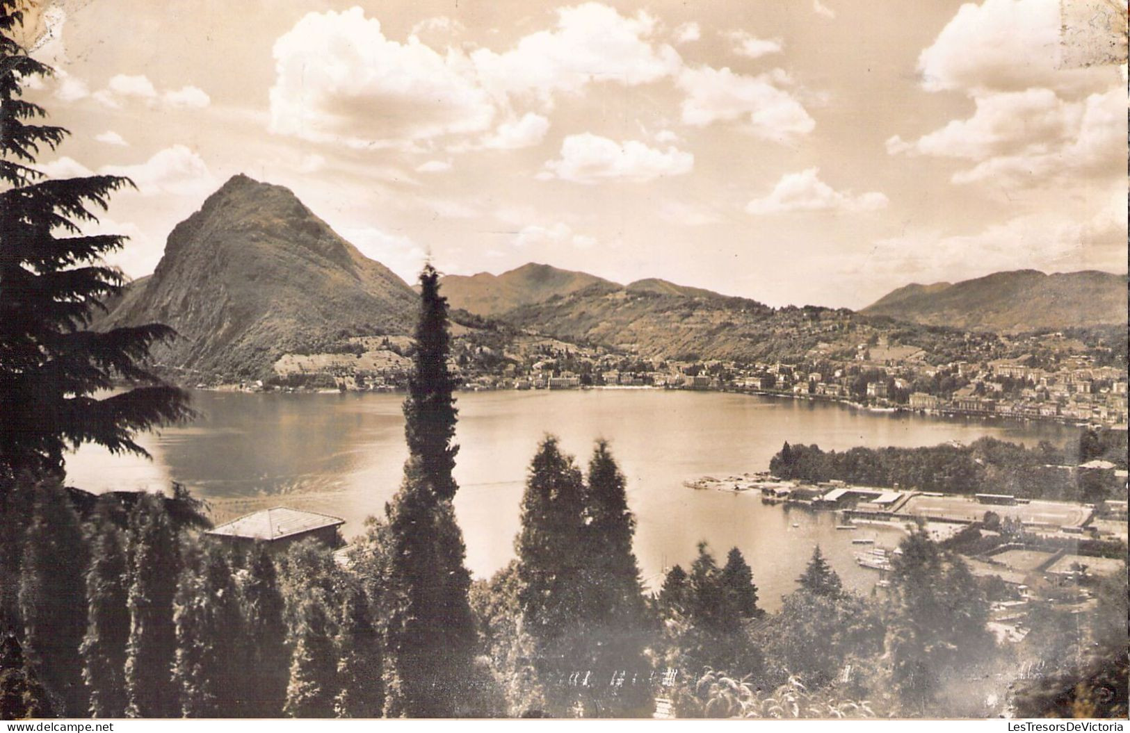 SUISSE - LUGANO - Golfo S Salvadore - Carte Postale Animée - Lugano