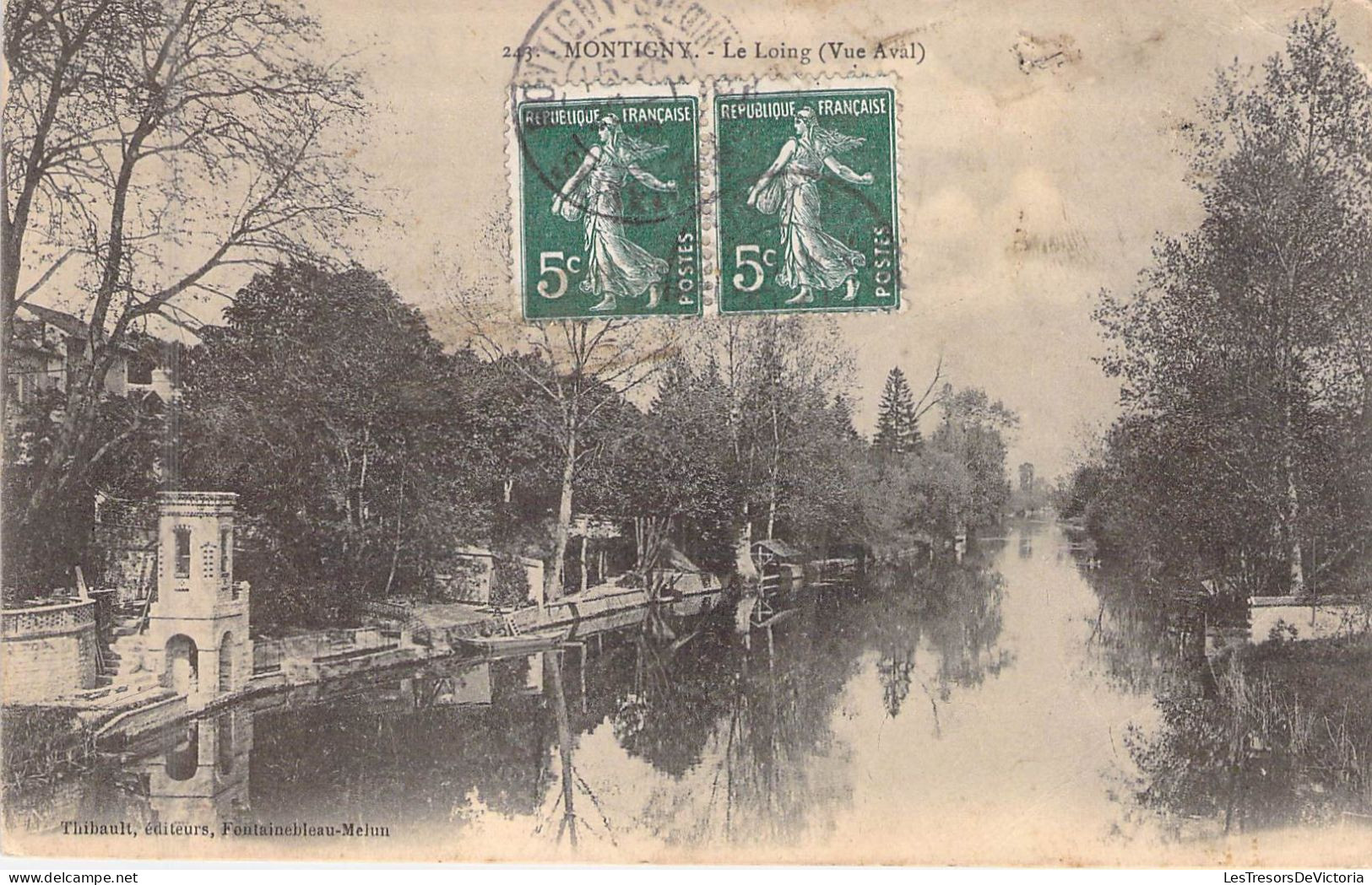 FRANCE - 77 - MONTIGNY - Le Loing - Editeur Thibault - Carte Postale Ancienne - Lizy Sur Ourcq