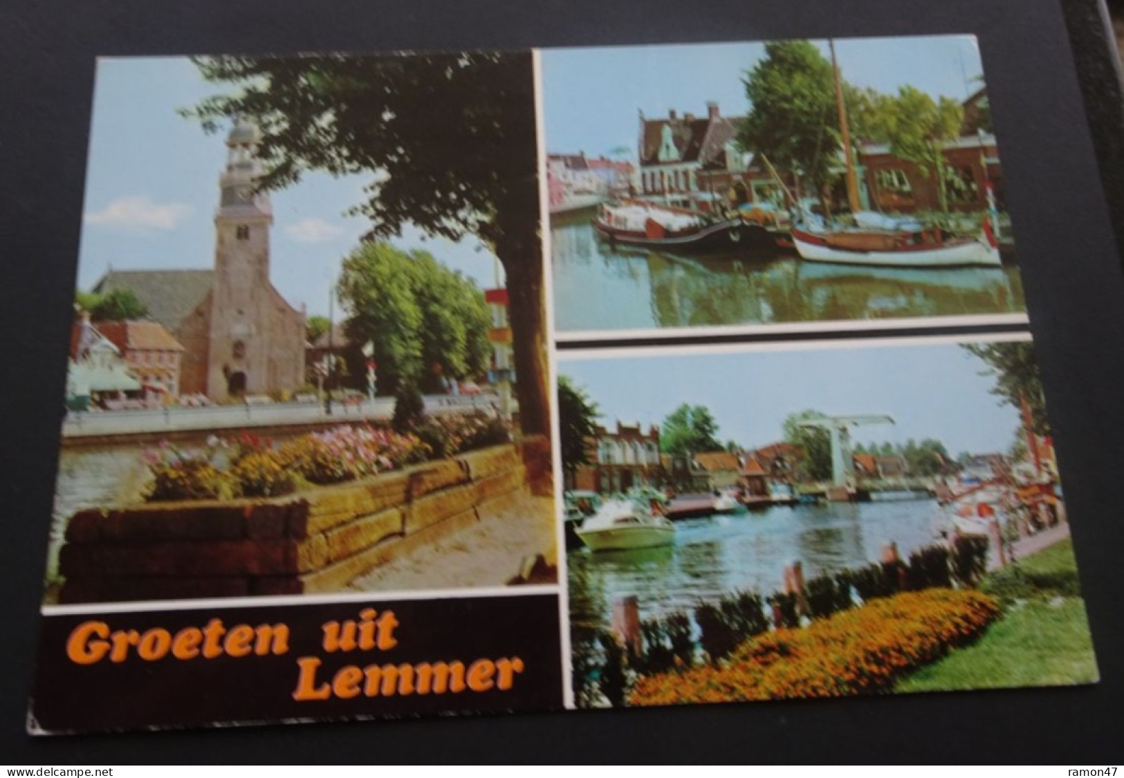 Groeten Uit Lemmer - Copyright Uitgeverij Van Der Meulen, Sneek - Lemmer