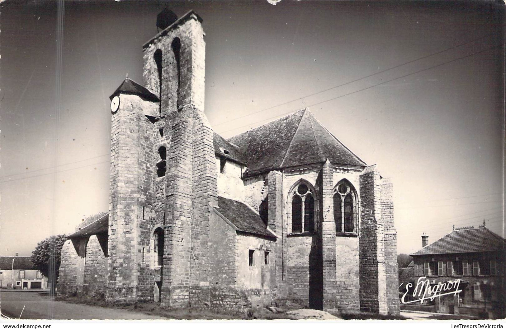 FRANCE - 77 - FLAVY - Abside De L'eglise - Edit E Mignon - Carte Postale Ancienne - Lizy Sur Ourcq