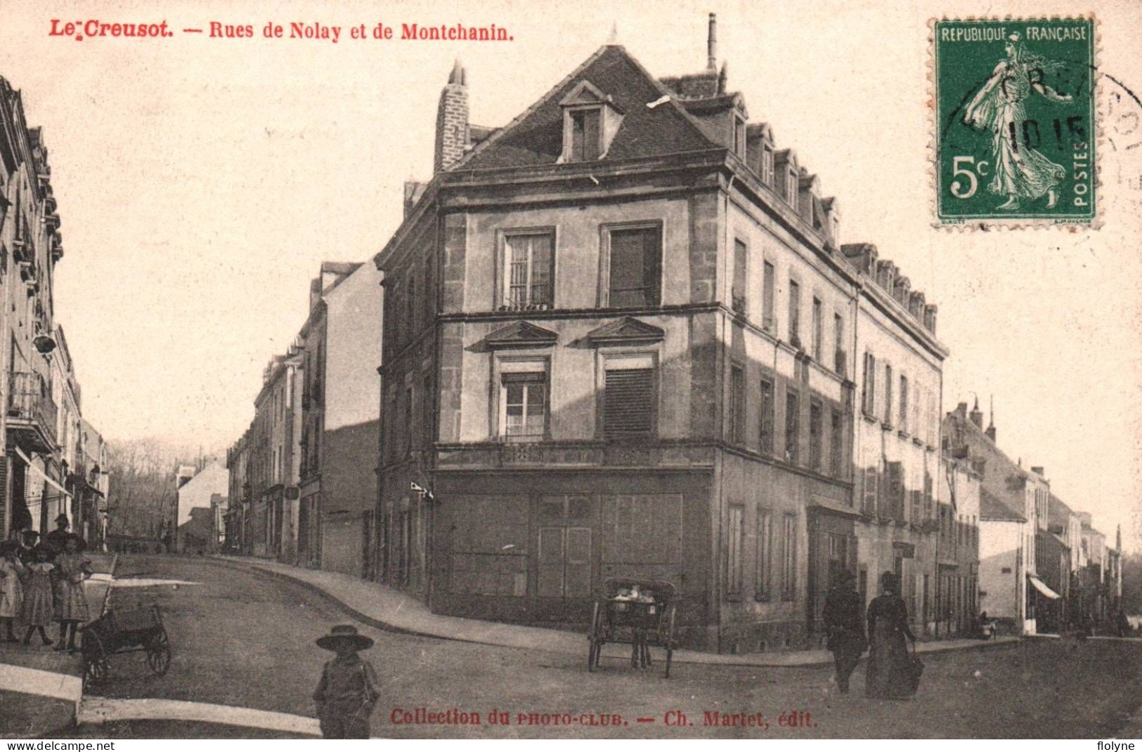 Le Creusot - Rue De Nolay Et De Montchanin - Le Creusot