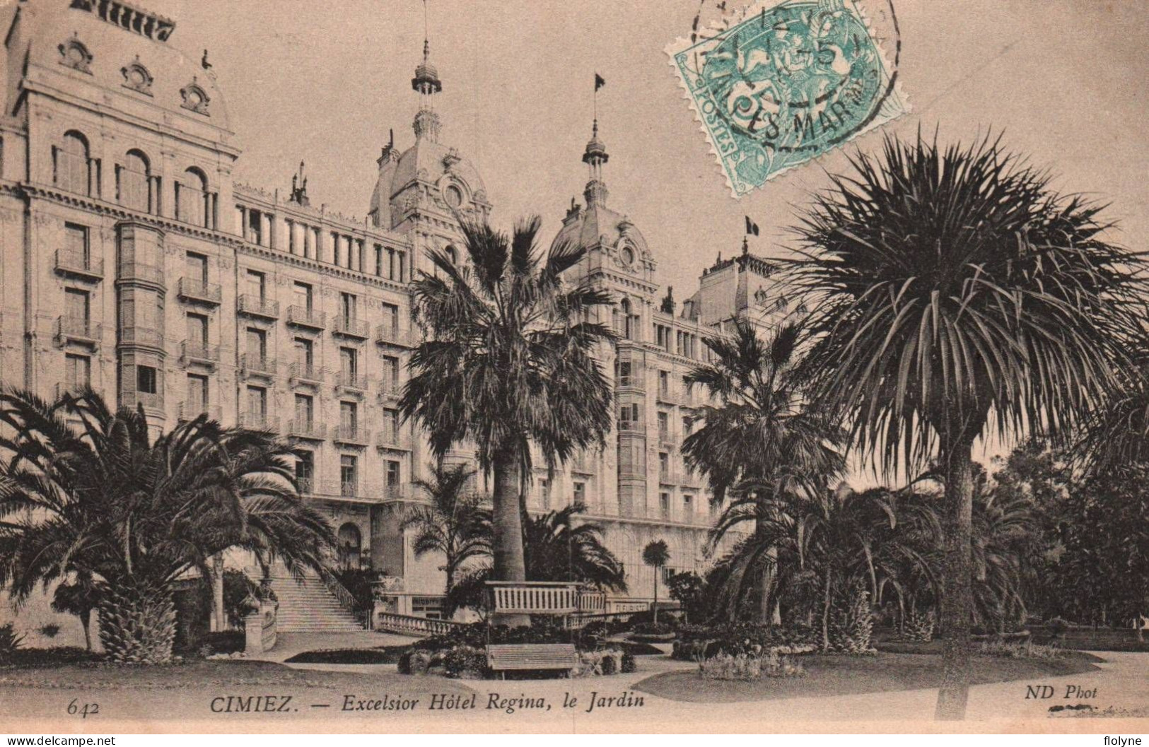 Nice - Cimiez - Exclesior Hôtel Régina - Le Jardin - Cafés, Hotels, Restaurants