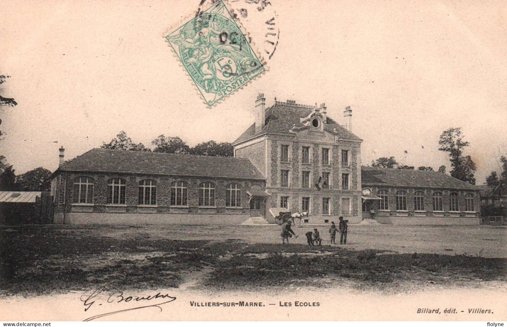 Villiers Sur Marne - Place Et Les écoles - Groupe Scolaire - Villiers Sur Marne