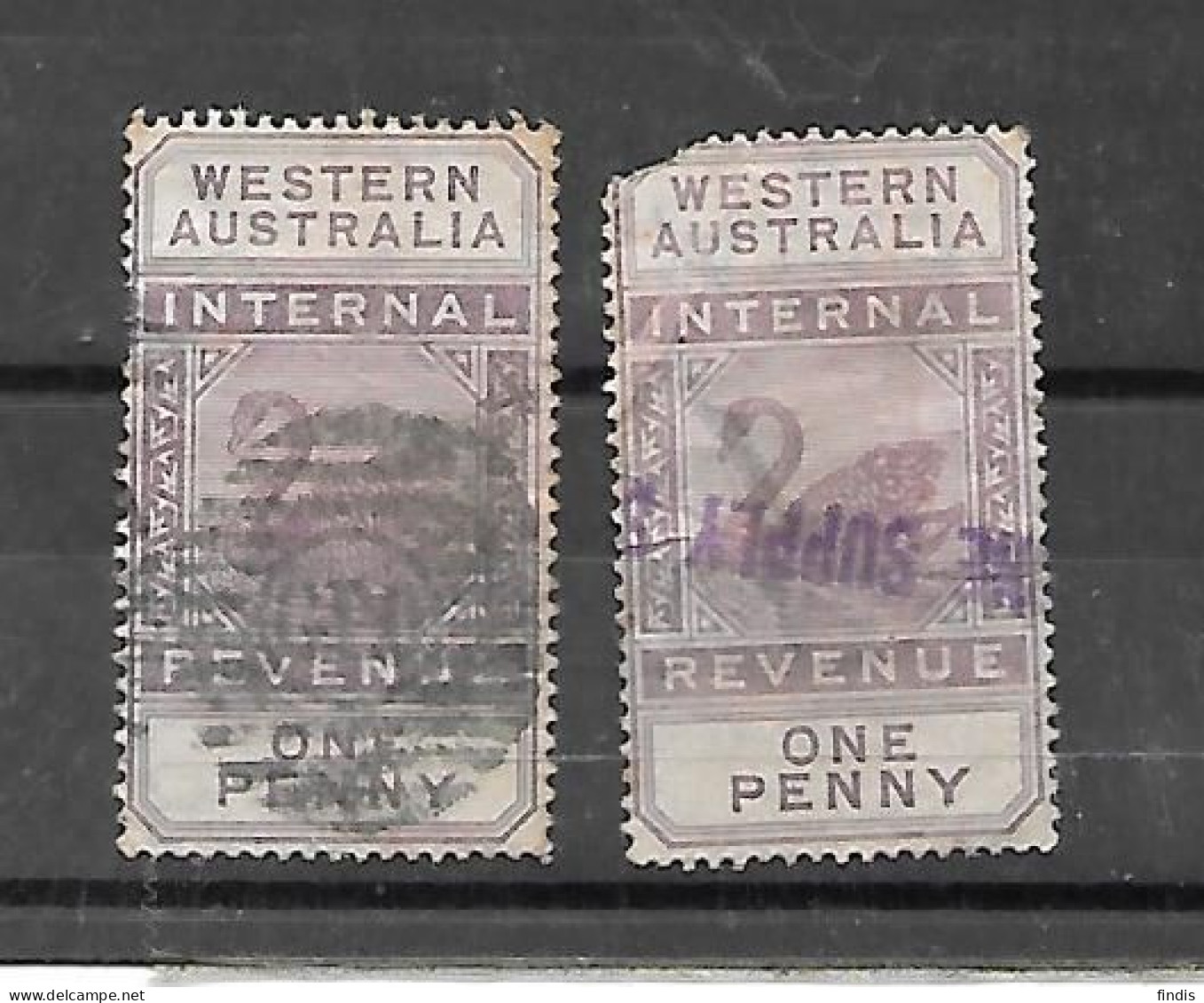WESTERN AUSTRALIA YT Fp 6 Et 14 Oblit - Used Stamps