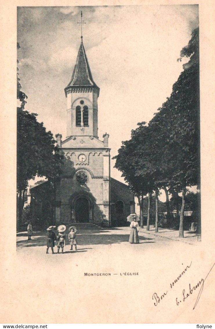 Montgeron - La Place De L'église - Montgeron