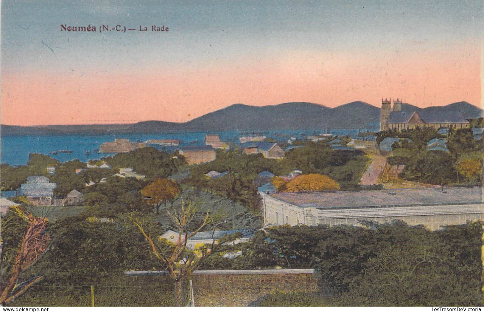 Nouvelle Calédonie - Nouméa - La Rade - Colorisé - Mer - Carte Postale Ancienne - Nueva Caledonia