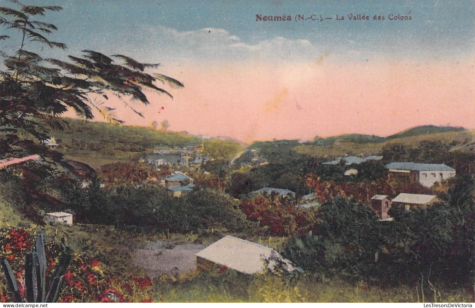 Nouvelle Calédonie - Nouméa - La Vallée Des Colons - Colorisé - Carte Postale Ancienne - Neukaledonien