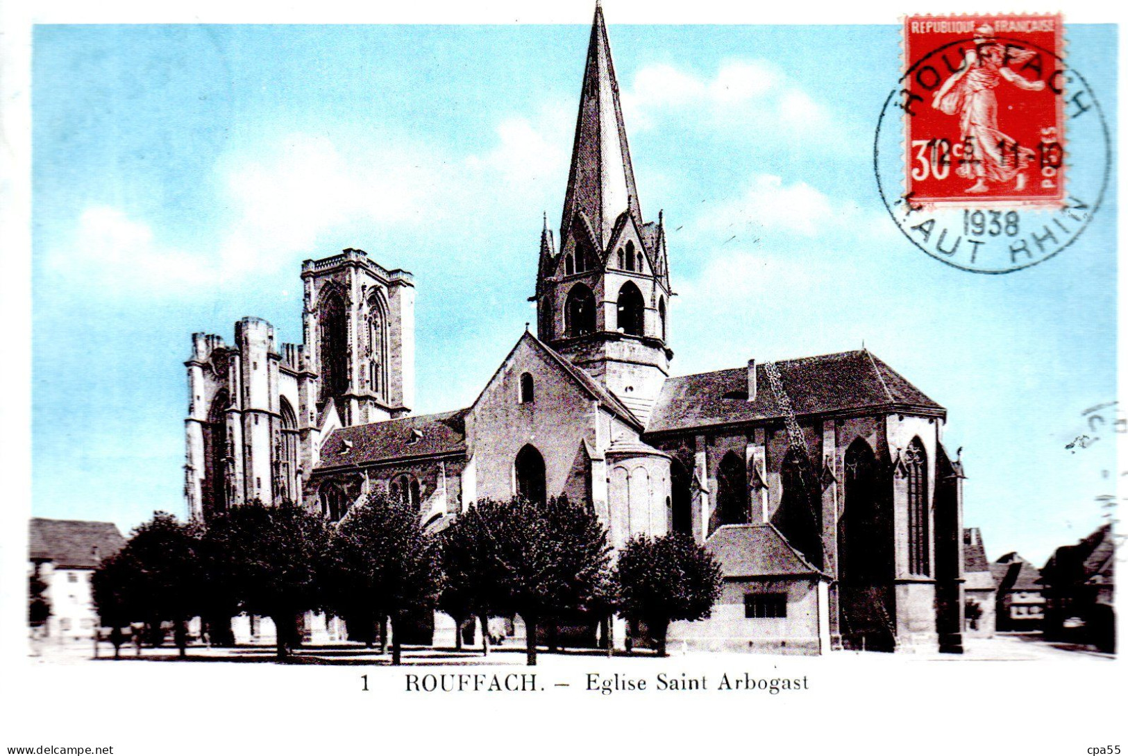 ROUFFACH  -  Eglise Saint-Arbogast  -  N°1 - Rouffach