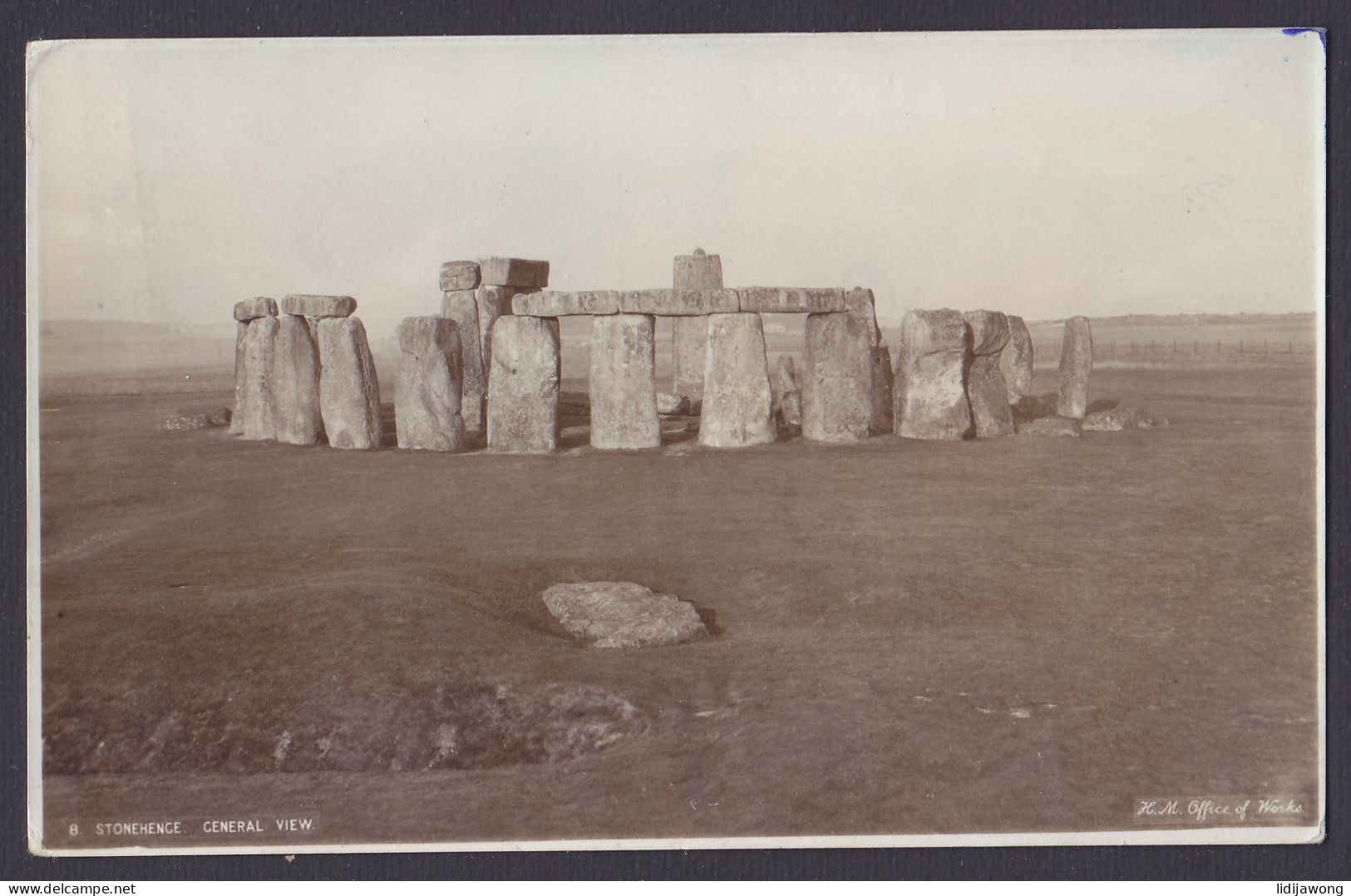 Stonehenge Old Postcard RPPC - Stonehenge