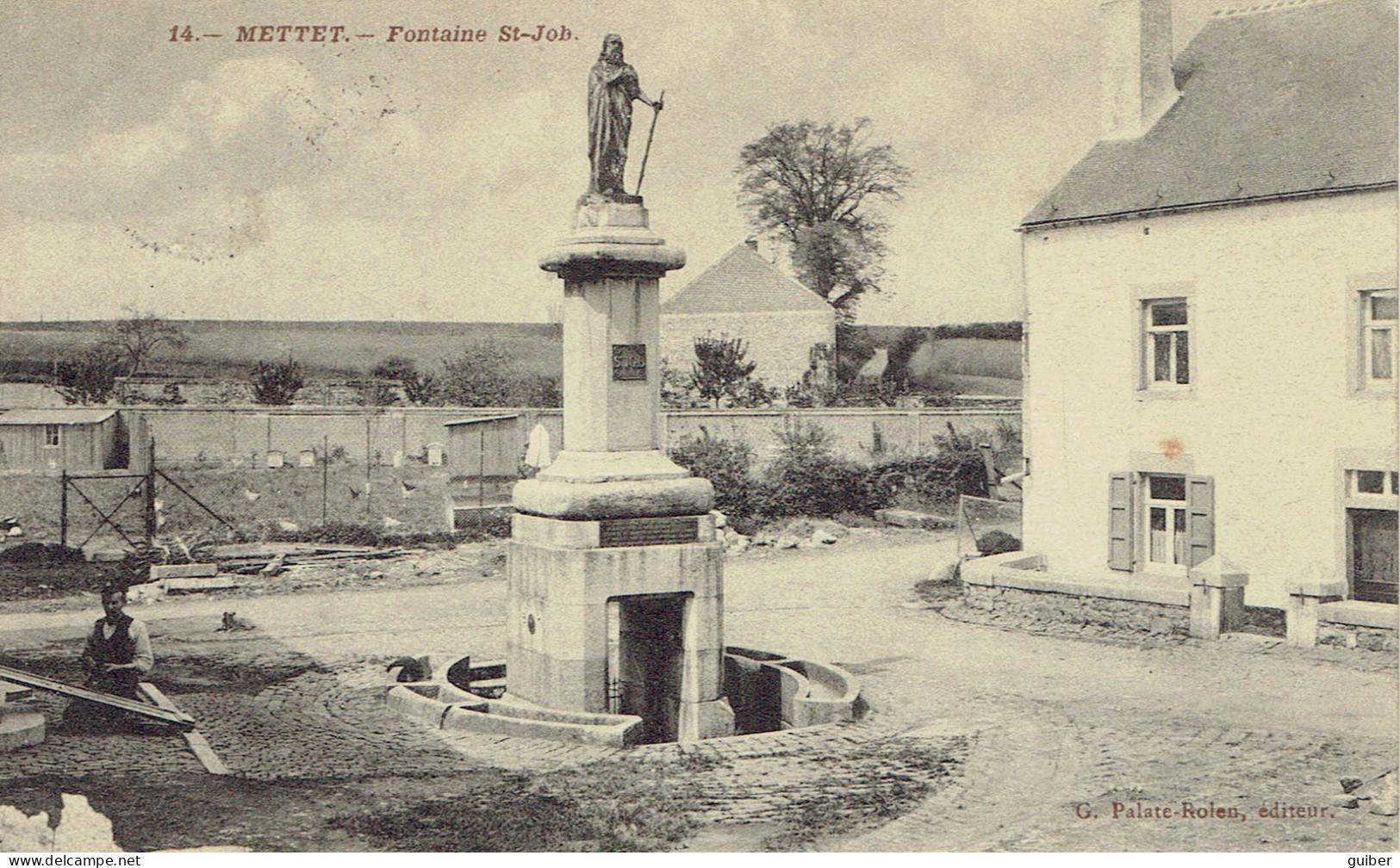 Mettet Fontaine Saint Job  N°14  G. Palate Rolen - Mettet