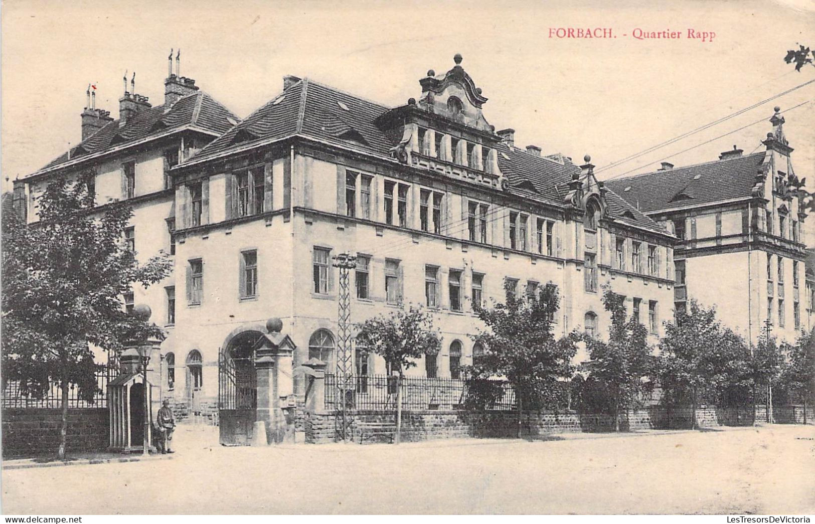 France - Forbach - Quartier Rapp - Magasins Réunis - Carte Postale Ancienne - Forbach