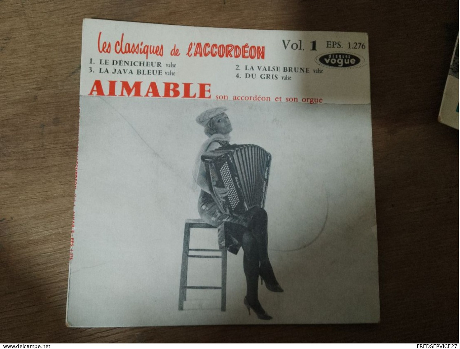 90 //   LES CLASSIQUES DE L'ACCORDEON / AIMABLE  SON ACCORDEON ET SON ORGUE - Strumentali