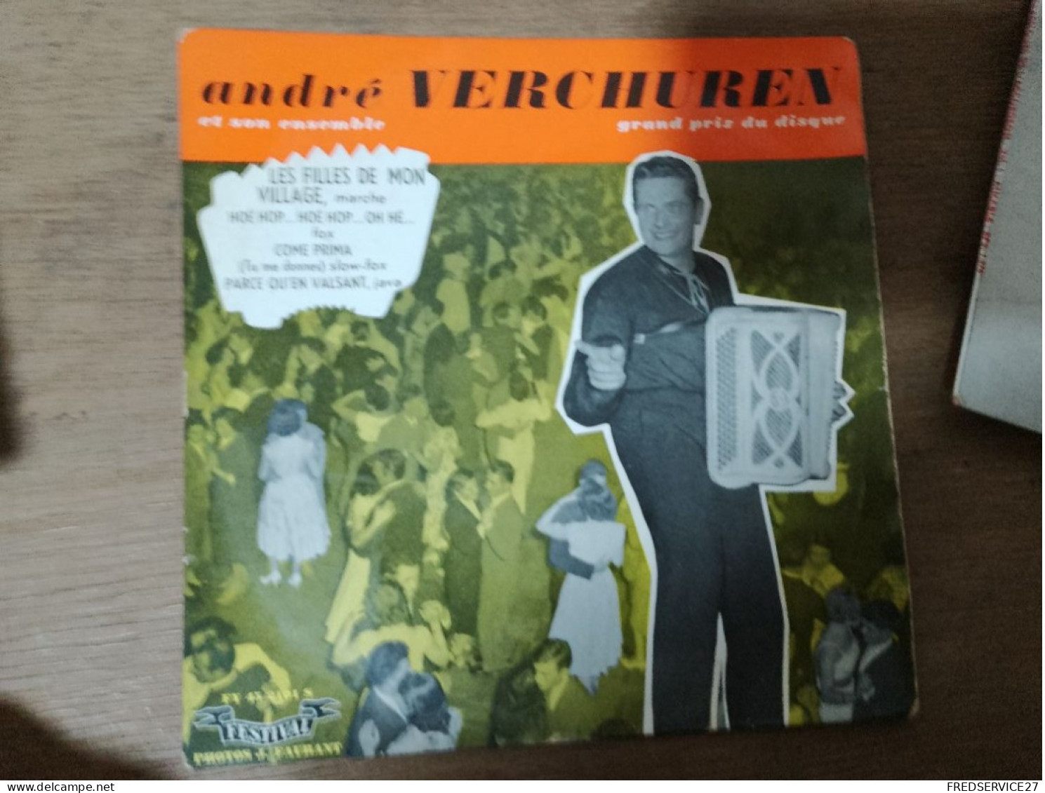 90 //   ANDRE VERCHUREN / LES FILLES DE MON VILLAGE - Instrumental